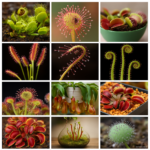 120 Pcs Mixed Carnivorous Plants Potted Flycatcher Bonsai Sundew Table Garden Venus Flytrap Planting Radiation Protect