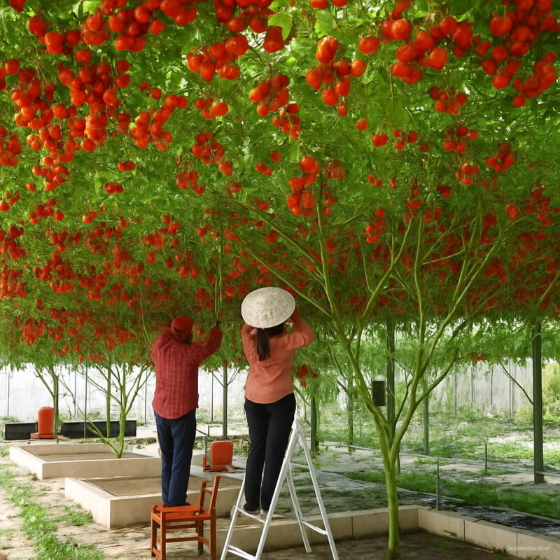 Fresh 50 Pcs Italian Tree Tomato Bonsai 'trip L Crop' Garden Comb Sh