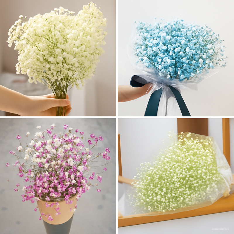 100 Pcs Gypsophila Paniculata Plant Outdoor Amp Indoor Perennial Garden Flower Ornaments Bonsai Wedding Easy To Grow