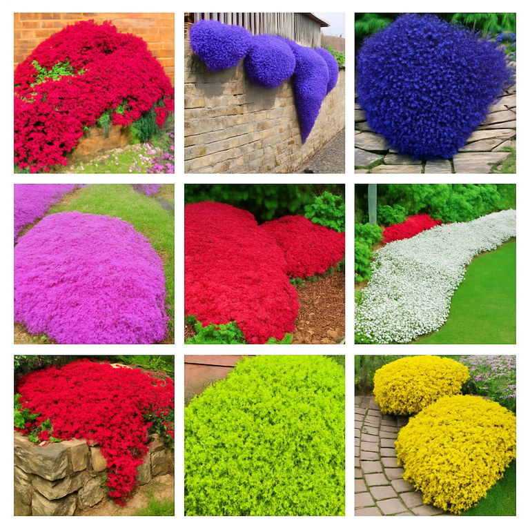 Authentic 100 Creeping Thyme Seeds Groundcover Evergreen