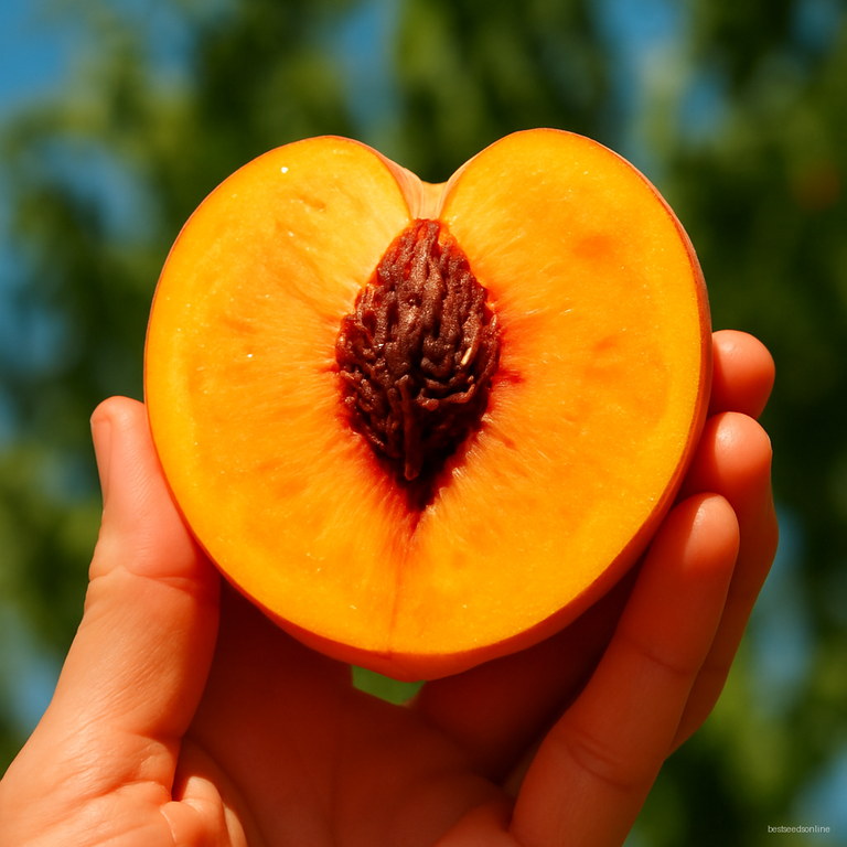 10pcs Juicy Sweet Peach Fruit Seeds Free