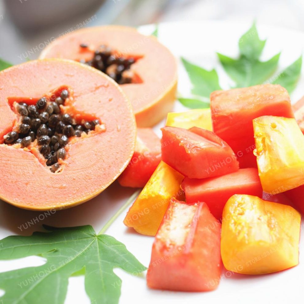 Tropical Organic Papaya Seeds Pack Of 20 Free