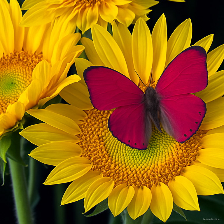 40pcs Giant Sunflower Seeds For Outdoor Cultivation