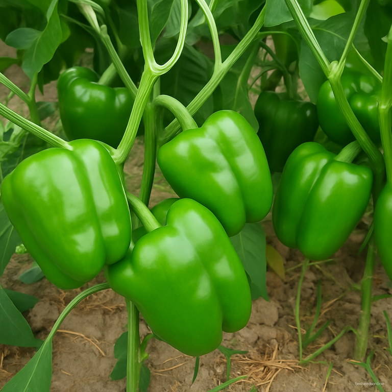 100pcs Organic Green Bell Pepper Seeds Free