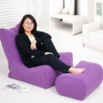 Outdoor Beach Relax Bean Chair Living Room Dark Grey Beanbag Sofa - 5 Outdoor Beach Relax Bean Chair Living Room Dark Grey Beanbag Sofa - 5