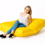 Yellow Color Xxl Sitsack Bean Outdoor Waterproof Beanbag Lounge Chaise Chair - 3 Yellow Color Xxl Sitsack Bean Outdoor Waterproof Beanbag Lounge Chaise Chair - 3