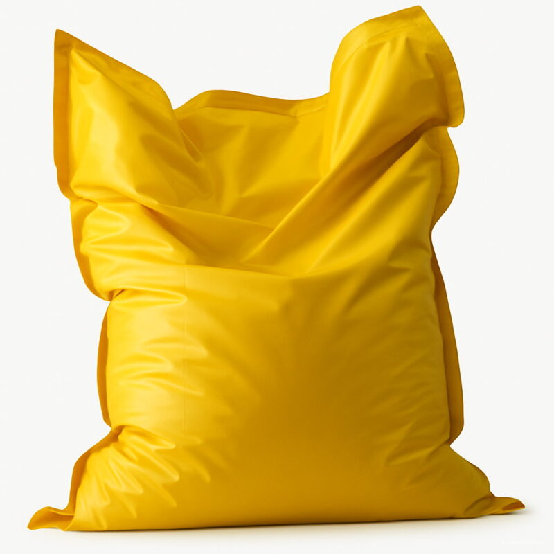 Yellow Color Xxl Sitsack Bean Outdoor Waterproof Beanbag Lounge Chaise Chair