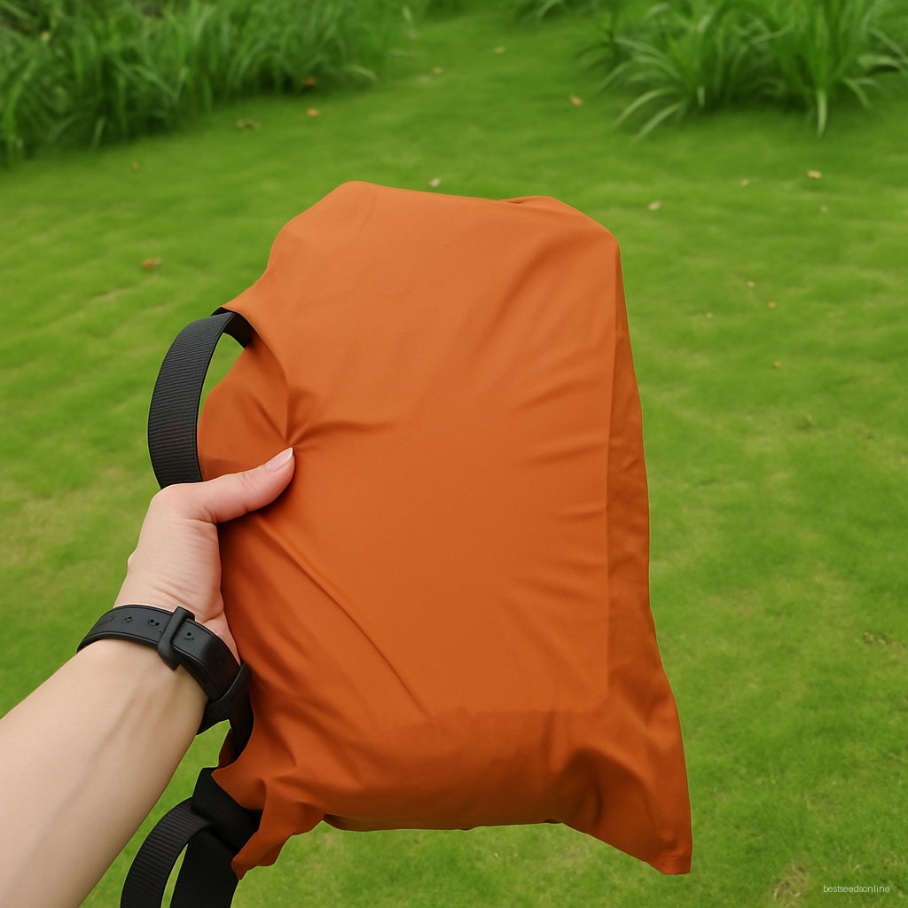 Outdoor Folding Inflatable Sofa Bed Nylon Waterproof Air Couch Beach