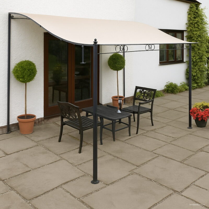 300d Waterproof Polyester Square Rectangle Shade Sail Garden Terrace Canopy Swimming Sun Camping Hiking Yard Awning