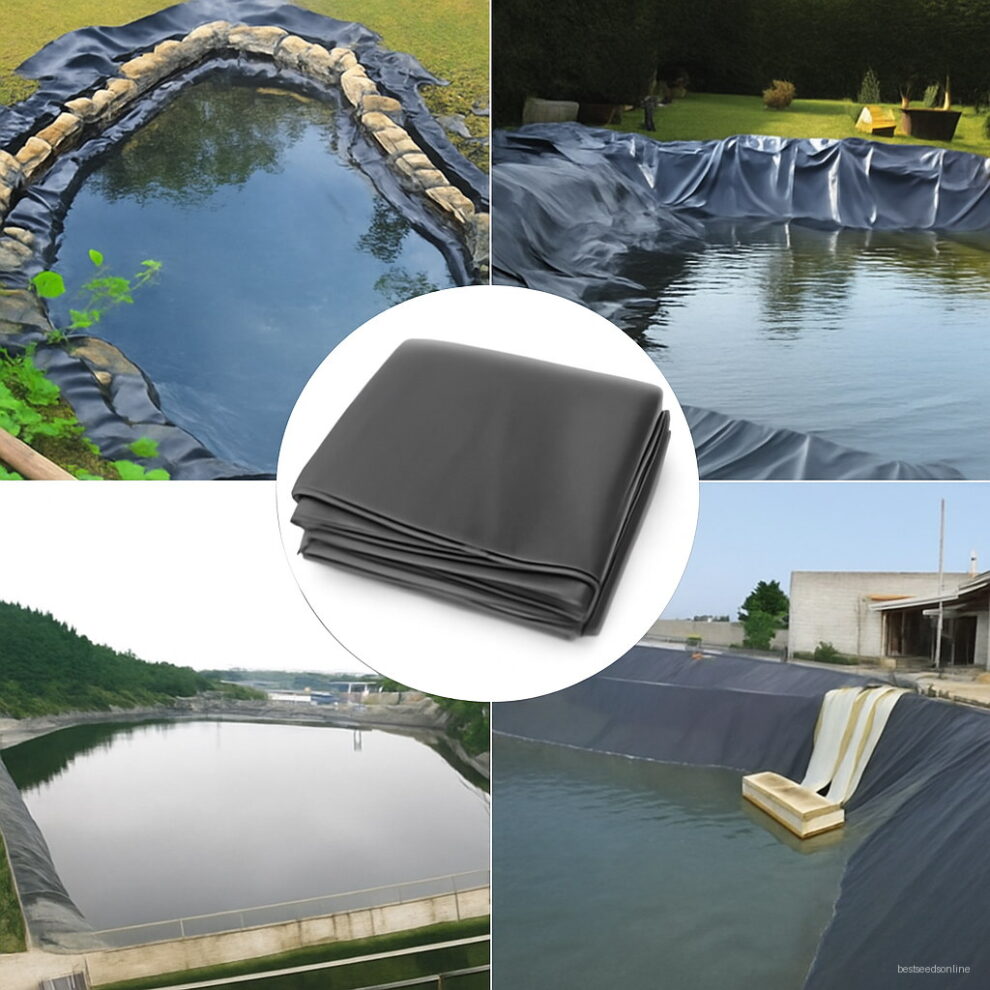 Waterproof Heavyduty Rubber Pond Liner For Garden Landscaping 8m 7