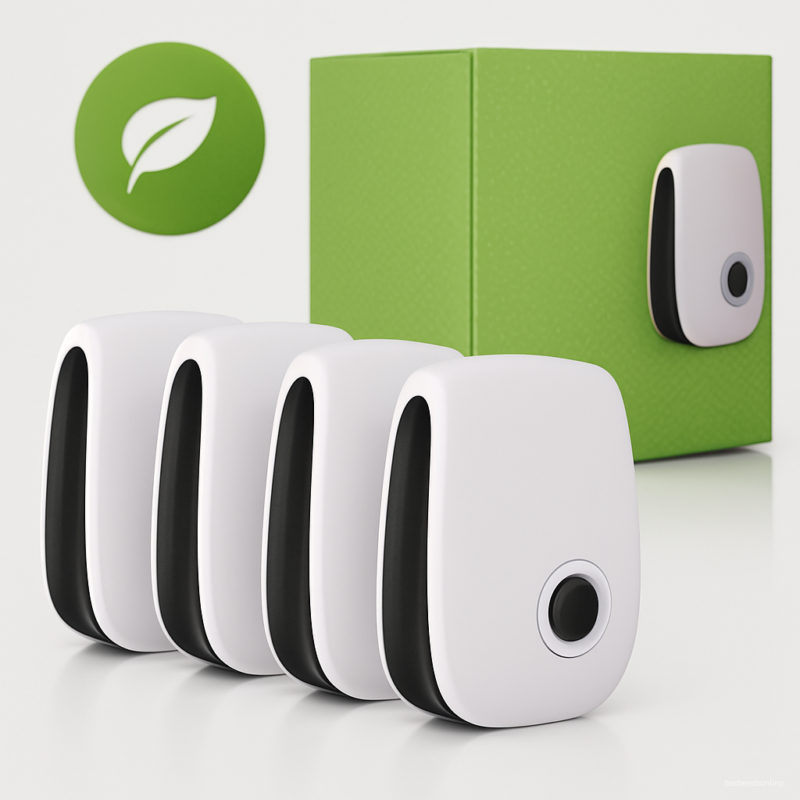 4 2 Pcs Mosquito Killer Pest Control Ultrasonic Repeller Electronic Anti Rat Mouse Repellent Mice Rodent Cockroach Us Uk Eu