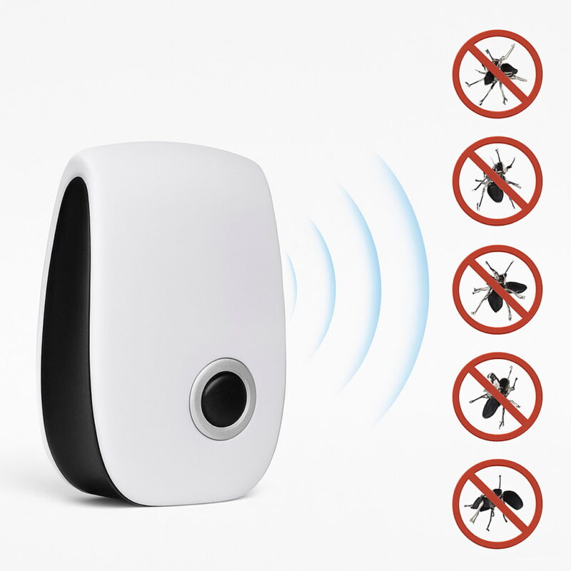 1pcs Pest Reject Ultrasound Mouse Cockroach Repeller Device Insect Rats Spiders Mosquito Killer Control Household