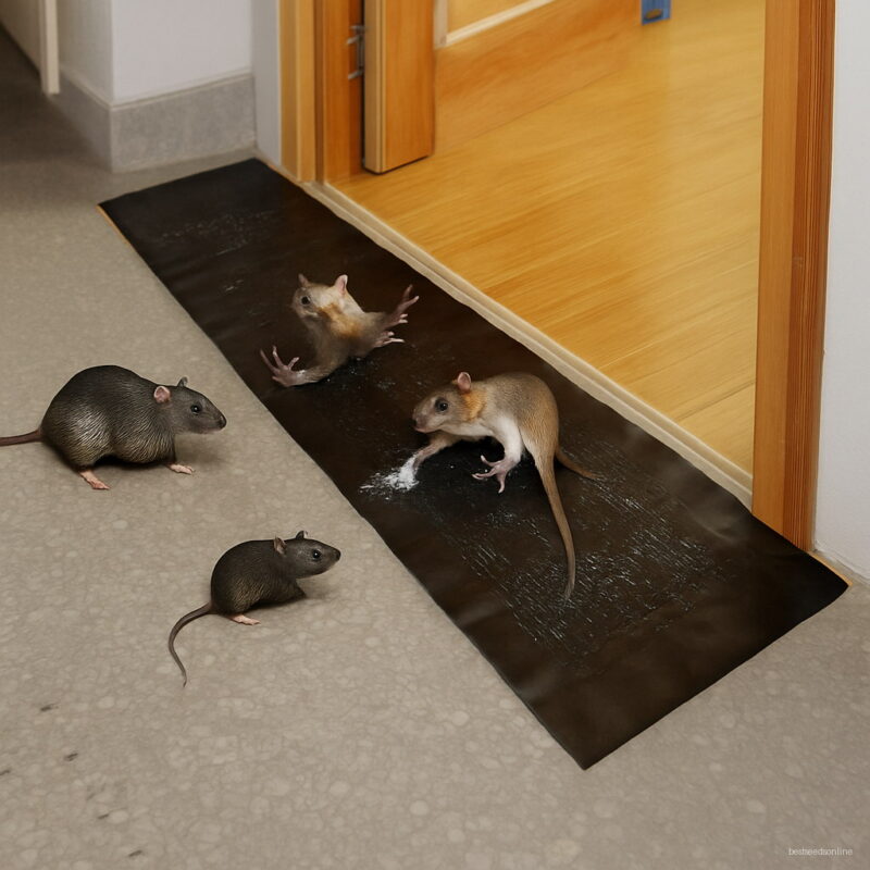 1pc Glue Big Size Mice Mouse Rodent Traps Board Roach Super Sticky Rat Snake Bugs Safe Bed Bug Killer