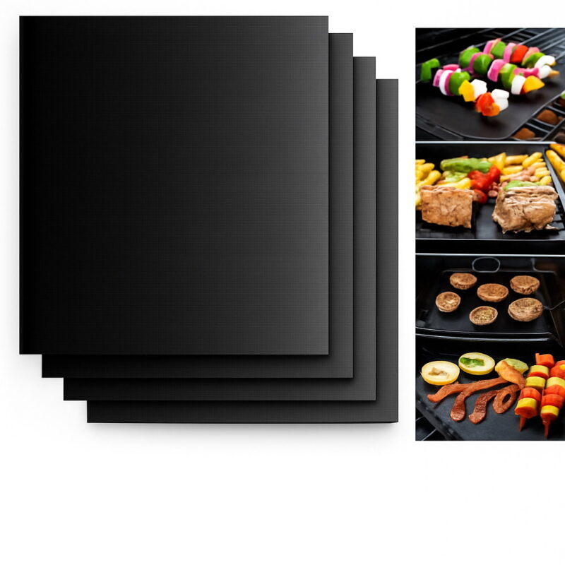 Bbq Grill Mat Barbecue Outdoor Baking Non-stick Pad Reusable Teflon Cooking Plate 40 X 30cm Party Ptfe Tools