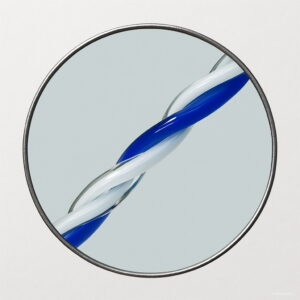 Electric Fence Poly Wire White Blue Steel Rope Horse Fencing Ultra Resistance Hot - 2