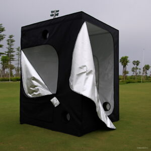 Garden Hydroponic System Greenhouse Indoor Tent 600d 59x59x78 Inch 150x150x200cm Growing Home Vent Agriculture - 2