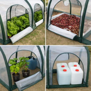 Folding Pe Meat Insulation Water-resistant Home Decoration Greenhouse Garden Flower House - 2