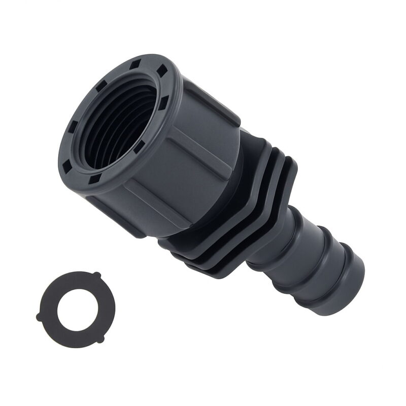 Drip Irrigation Female 1 2 To The 16mm Hose Connector End Cap Barb Tap Adapter 2pcs