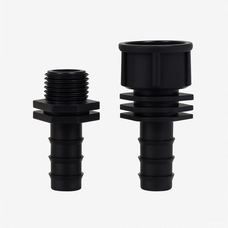 Garden Irrigation Dn16 Connector 1 2 Inch Female To16mm Barbed Plastic Hose Fitting Micro Adapter 1pcs