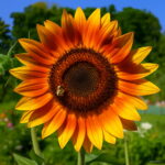 50 Pcs Bonsai Dwarf Sunflower Plants White Mixed Color Indoor Flower Potted Diy Home Garden Planting Seeds - 5