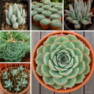 To The100 Pcs Echeveria Purpusorum Bonsai Fresh Succulent Plant Home Rock Garden Gorgeous Round Leaf Succulents Seeds