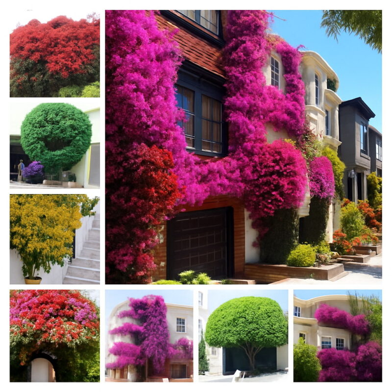 Bonsai 100 Pcs Climbing Bougainvillea Plant Spectabilis Willd Plants Flower Home Garden To Seeds