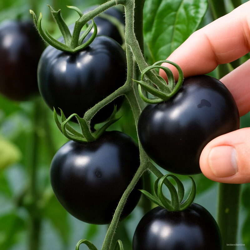 Black Pearl Tomato Fruit Bonsai 200pcs Lot Plants Diy Family Mixed Planting Vegetable Plant Home Garden Seeds