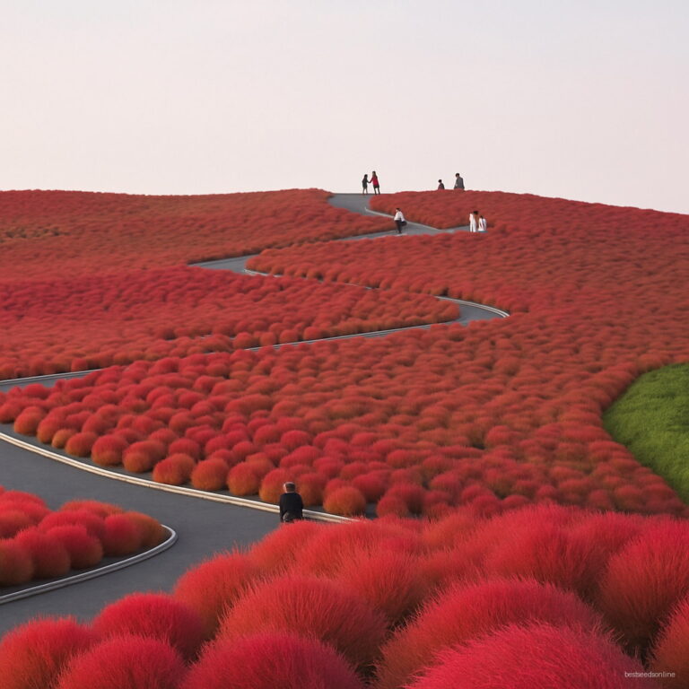 Japanese Red Broomsedge 50 Seeds Pack Free