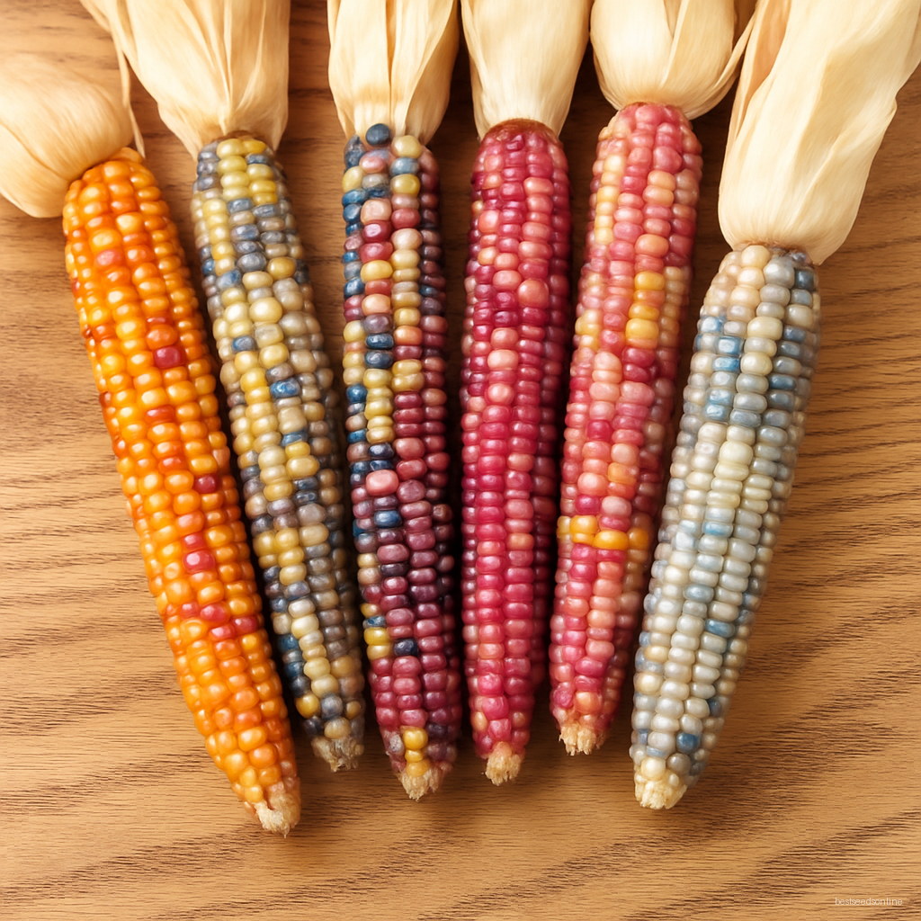 20pcs Sweet Rainbow Colorful Corn Bonsai Grain High-quality Vegetables Plants Home Garden To Seeds - 3