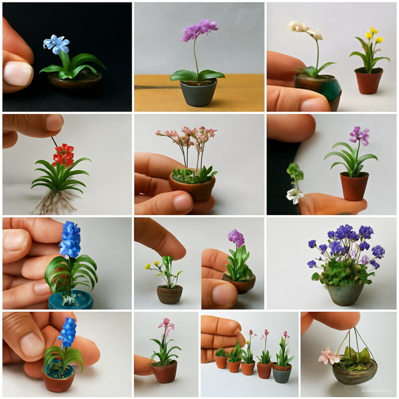 100 Pcs Seeds Mini Bonsai Orchid Indoor Home Miniature Flower Pot Garden Plants Sementes Flowers Seed