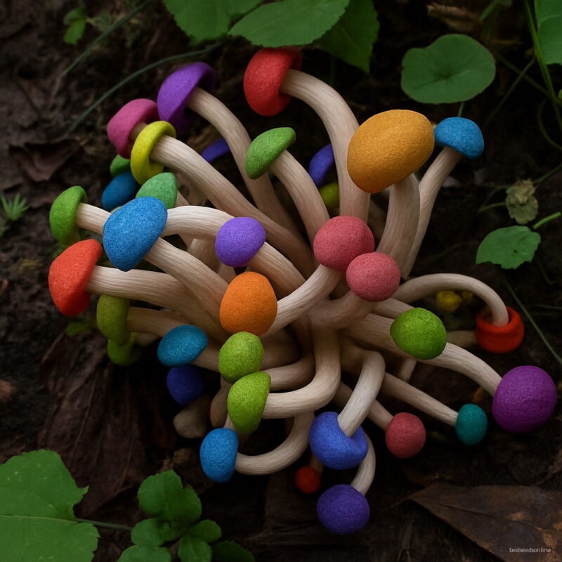 100pcs Delicious Giant Mushroom Bonsai Organic Green Food Funny Succulent Healthy Vegetable Plant Happy Farm Seeds