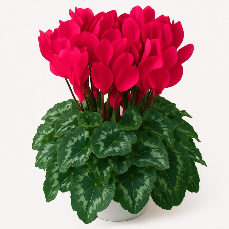 100 Pcs Japanese Colorful Bonsai Cyclamen Persicum Flower Outdoor & Indoor Potted Garden Plant Rabbit Ears Blooming Seeds