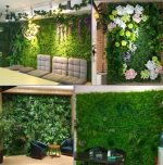 Plant Wall Artificial Lawn Boxwood Garden Backyard Home Decor Simulation Grass Turf Outdoor Flower Seeds - 8