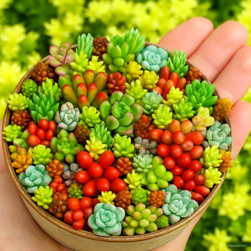 Big 200pcs Semillas De Flores Mix Lithops Plant Succulent Plantas Ass Flower Planten Living Stone Bonsai Mini Gar Seeds