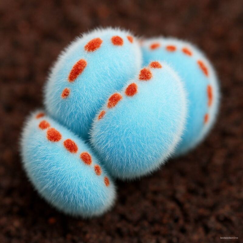 200pcs Mini Blue Lithops Bonsai Succulent Plants Ass Flower Potted Stone Diy Home Garden Seeds