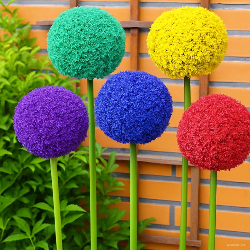100pcs Giant Allium Giganteum Bonsai Plants Flowers Green Organic Vegetable Non-gmo Planting Potted Seeds