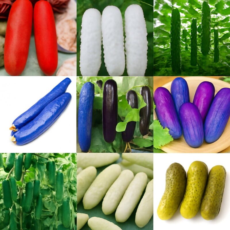 100pcs Cucumber Plant Vegetables Fresh Fruit Pot Plants Healthy Family Vegetable Garden Seeds
