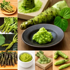 100 Pcs Wasabi Bonsai Plants Japanese Horseradish Mustard Vegetables Wasabia Japonica Potted Planting Diy Home Garden Seeds