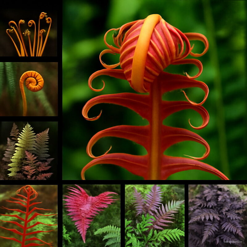 Bonsai 100pcs Mixed Colorful Fern Creeper Vines Grass Foliage Plants Flower Vegetable Seeds