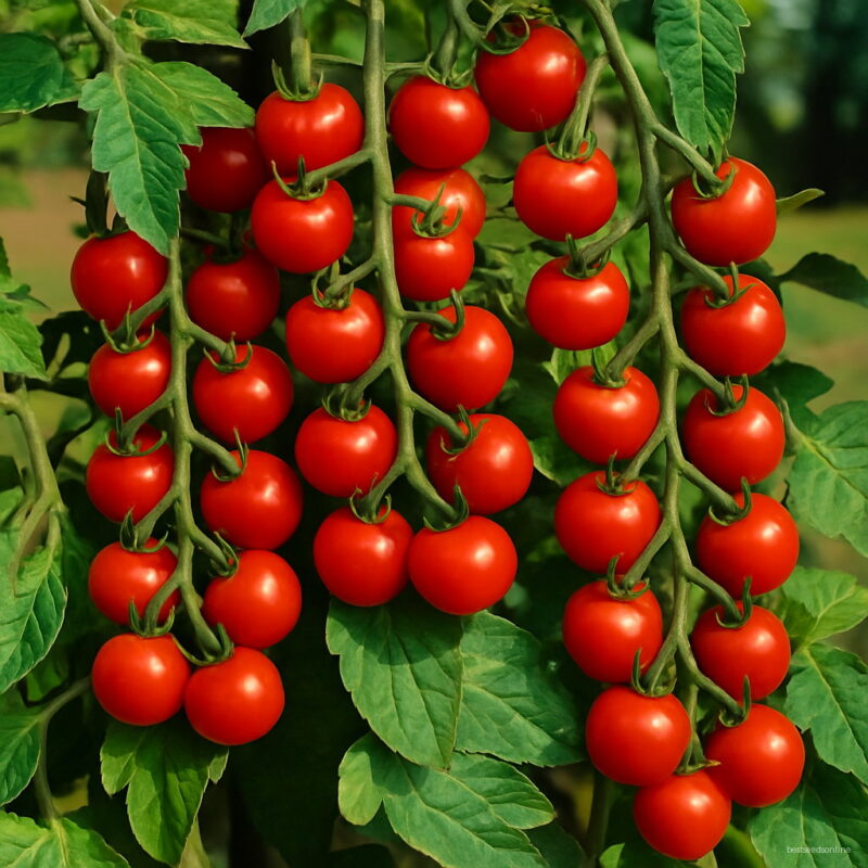 Bonsai 100pcs Tomato Delicious Cherry Garden Plants Non-gmo Vegetables Food Potted Home Seeds
