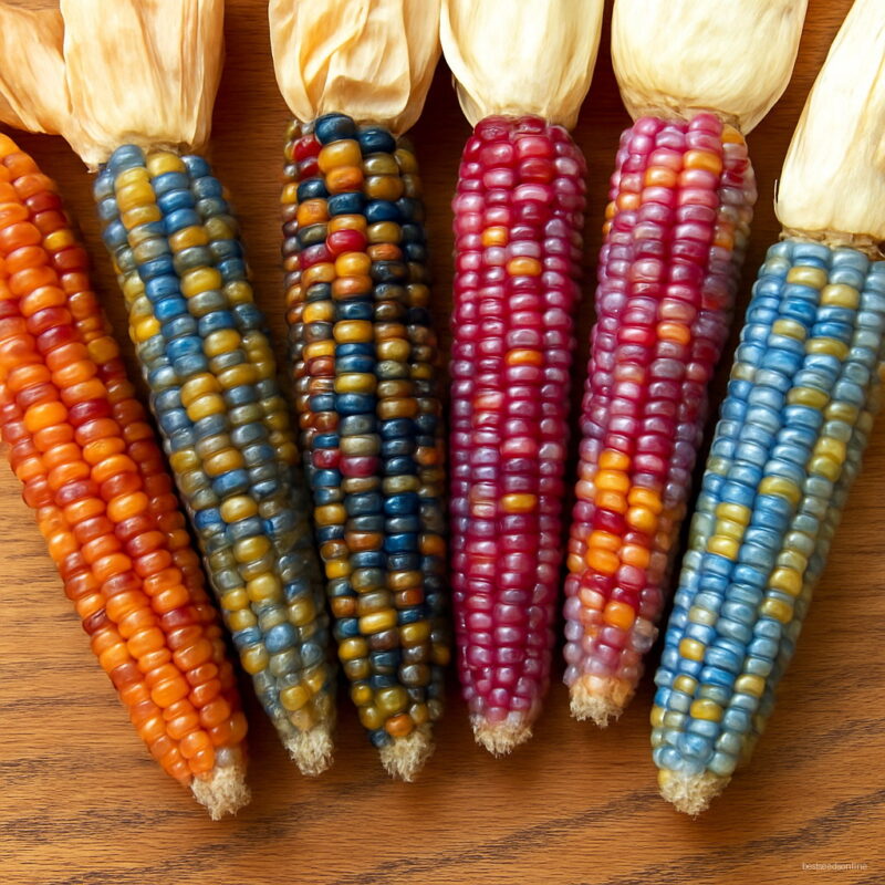 Bonsai 20pcs Rainbow Corn Organic Vegetable Planting Potted Home Garden Supplies Seeds