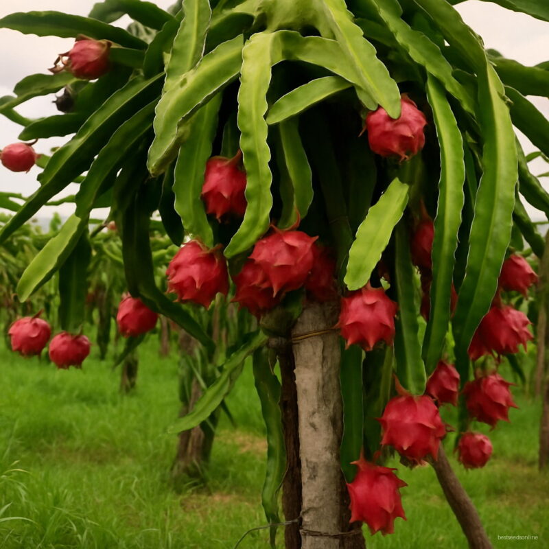 Bonsai 100pcs Pitaya Dragon Fruit Organic Planting Potted Tree Home Garden Supplies Seeds