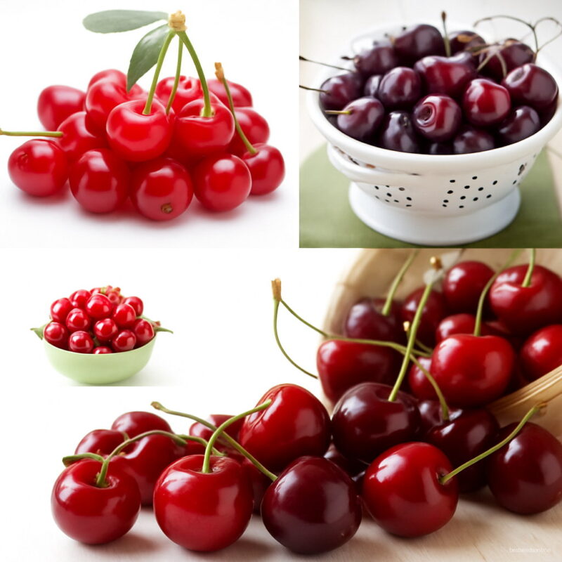 20 Pcs Dwarf Cherry Tree Bonsai Gaint Fruit Potted Plants Perennial Cerasus Planting Seeds