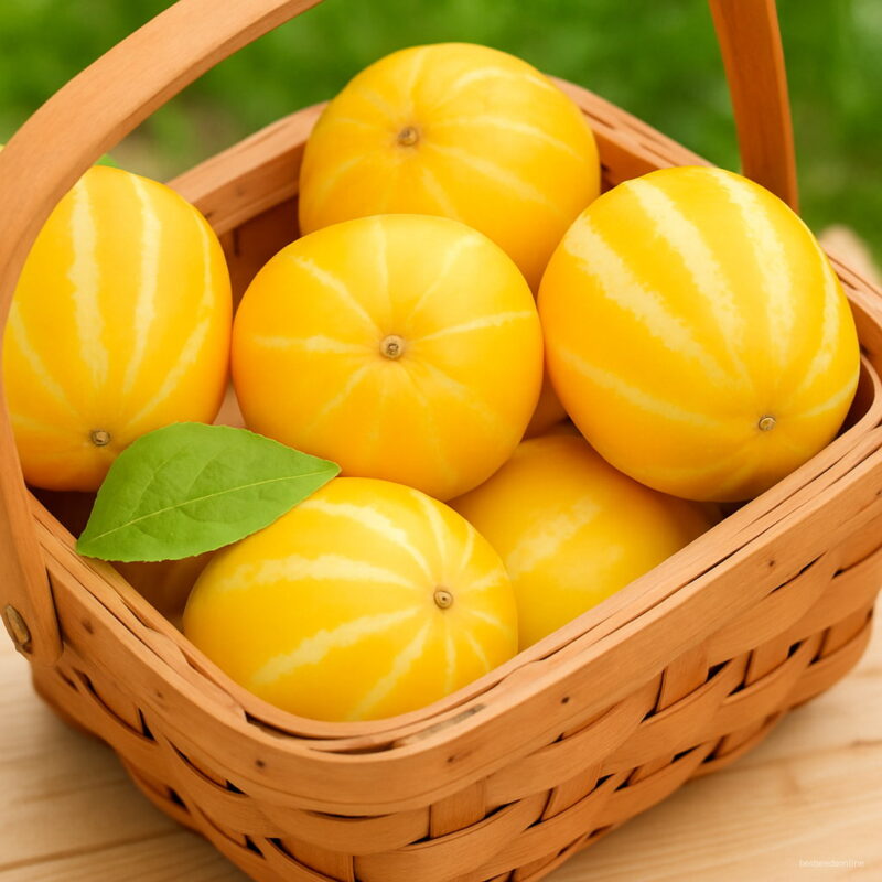 Bonsai 100pcs Muskmelon Sweet Cantaloupe Melon Organic Fruit Planting Potted Tree Home Garden Supplies Seeds