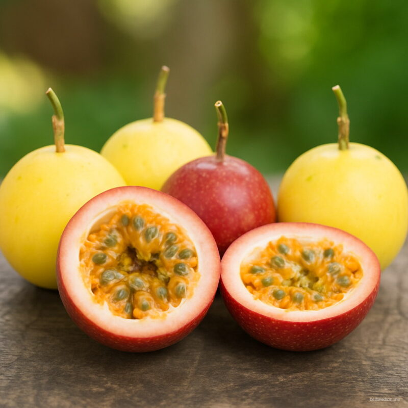 Bonsai 100pcs Passion Fruit Plant Organic Sweet Planting Potted Tree Home Garden Supplies Seeds