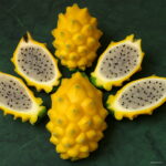 Bonsai 100pcs Giant Yellow Pitaya Sweet Melon Organic Dragon Fruit Planting Potted Tree Home Garden Supplies Seeds - 4