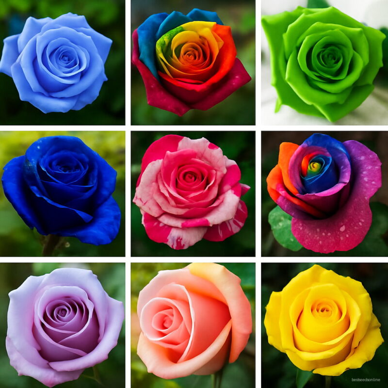 Bonsai Flowers 20 Kinds Mixed 100pcs Pack Rose Four Seasons Sowing The Of Perennial Garden To Plant Seeds