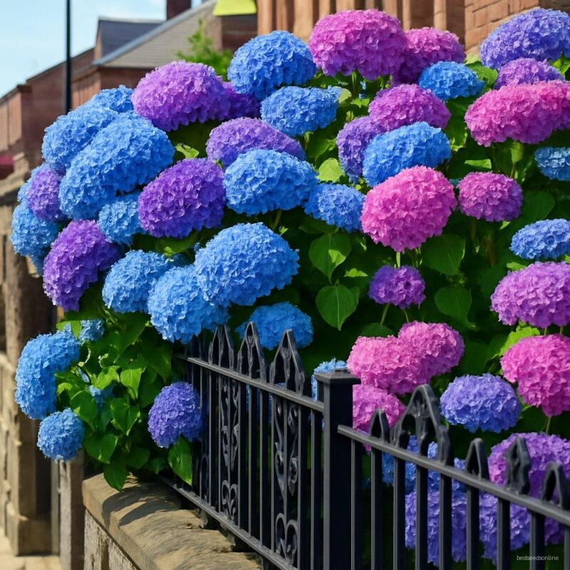 Bonsai 20pcs Mixed Color Hydrangea Perennial Flower Flores Beautiful Wedding Party Plant Home Garden Seeds