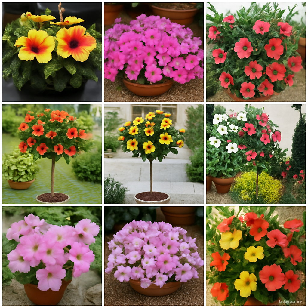 100pcs Bag24 Colors Giant Hibiscus Bonsai Dinnerplate Perennial Flower