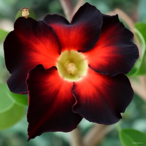 100% True Adenium Plants 2pcs Exotic Desert Rose Potted Flowers Balcony Desert-rose Multi-color Petals Succulents Seeds - 2